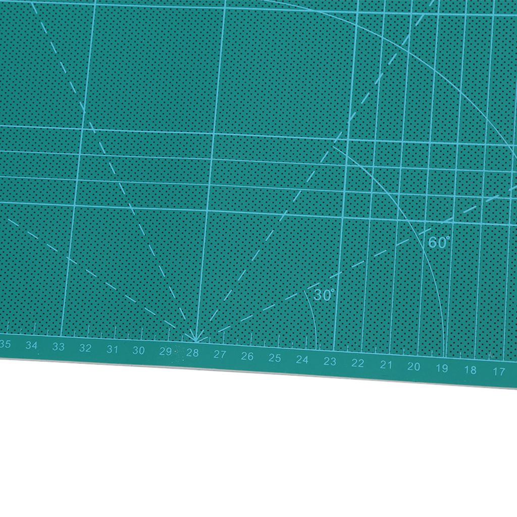 A2 Durable 5 Ply PVC Cutting Mat Cut Pad Board Self Healing Handmade DIY Carving Tool Green