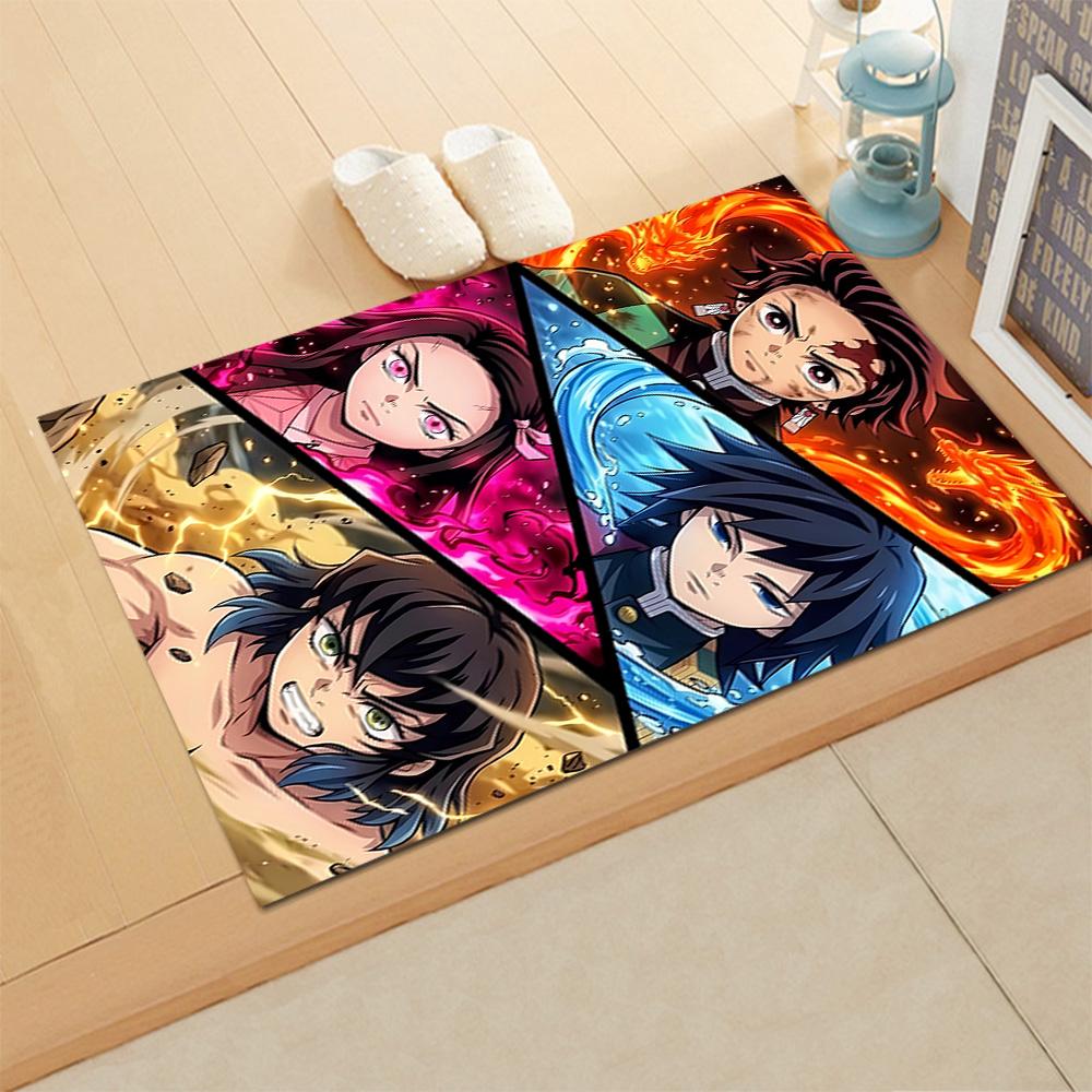 Demon Slayer rug for Living Room rug, Bedroom, Study Room, Hallway Decoration, Perfect for Home Decoration or Holiday Gifts