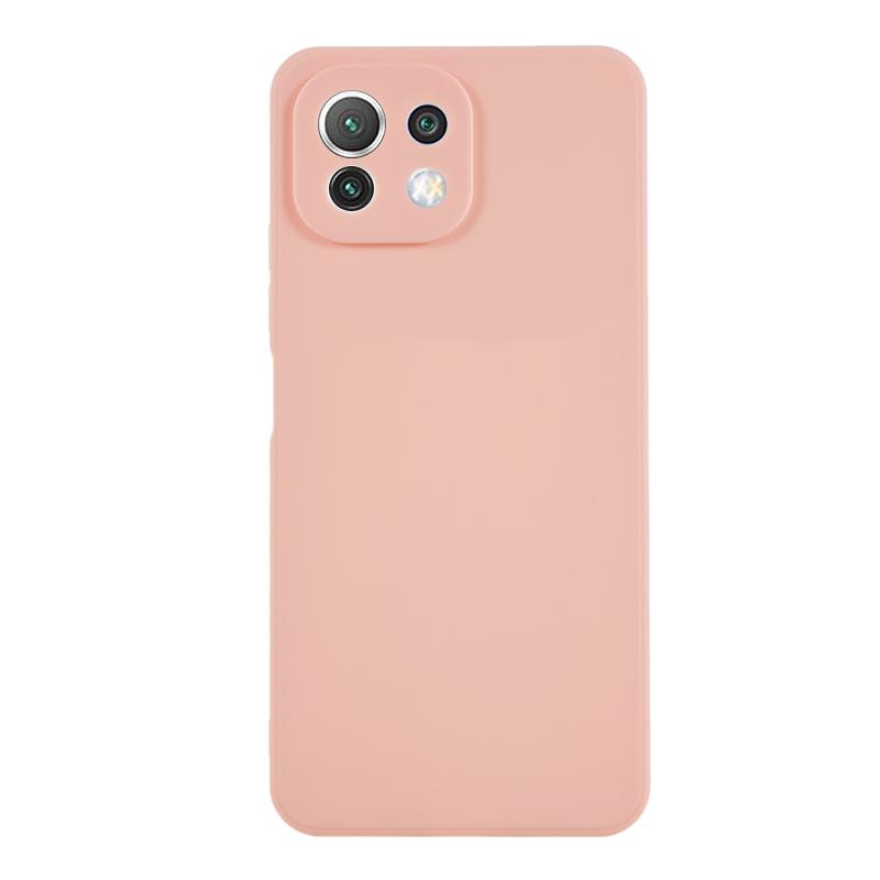 For Xiaomi 11 Lite 5G NE/Mi 11 Lite 4G/5G TPU Phone Case Precise Cutout Straight Edge Back Cover