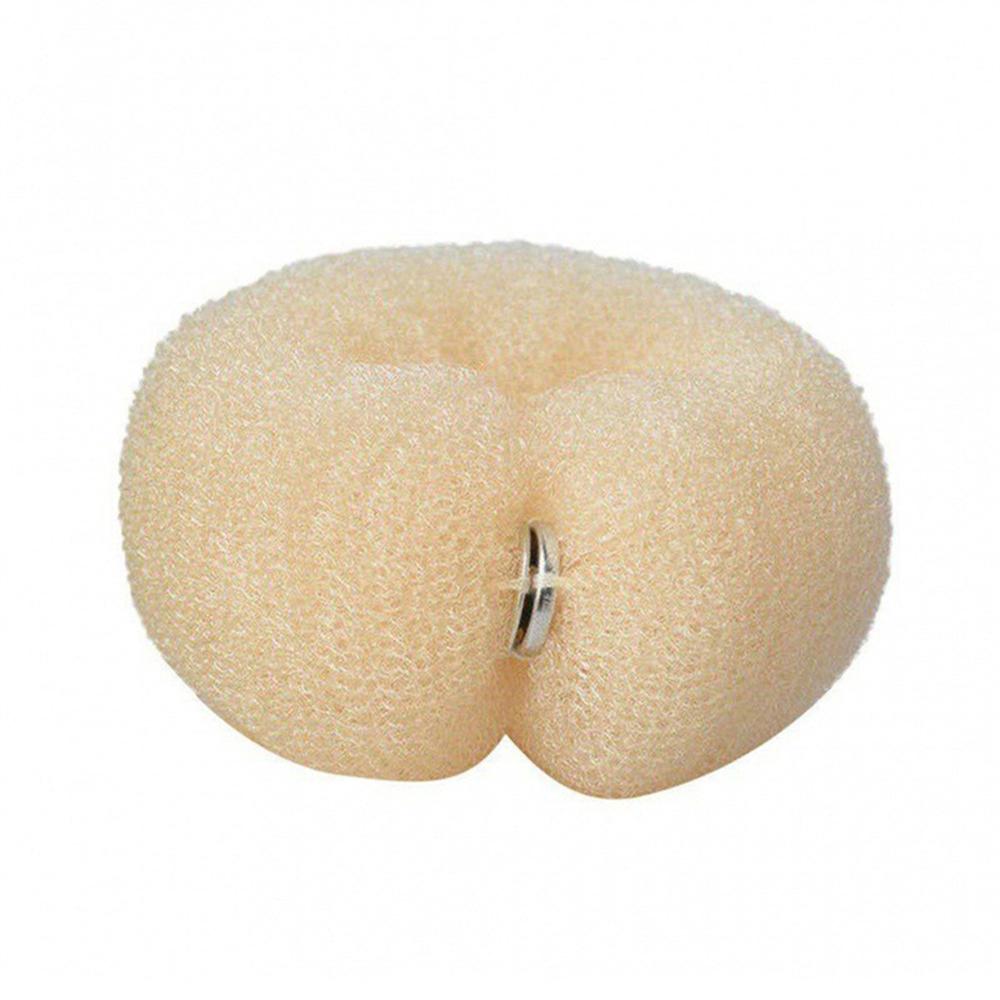 1PC Magic Hair Donut Sponge Fashion Big Ring Curly Hair Styler for Women Sweet Hairstyle Accessories Hairdressing Tools