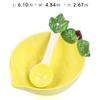 Ceramic Creative Fruit Shape  Bowl Cartoon Vegetable Tableware  Cute Bowl Serving Bowl Strawberry  with Spoon Japanese