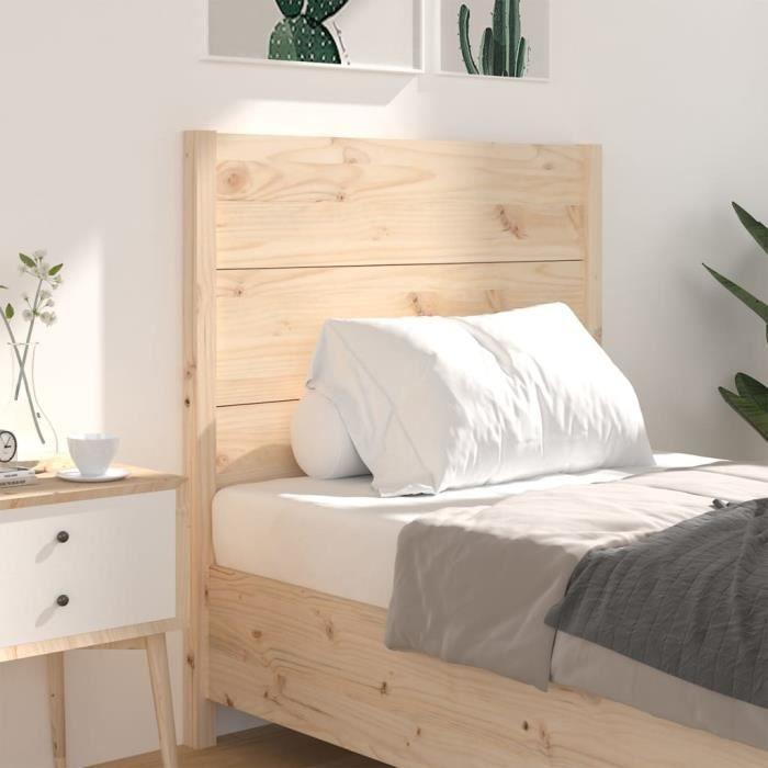 VidaXL Headboard 96x4x100 Cm Solid Pine Wood 818700