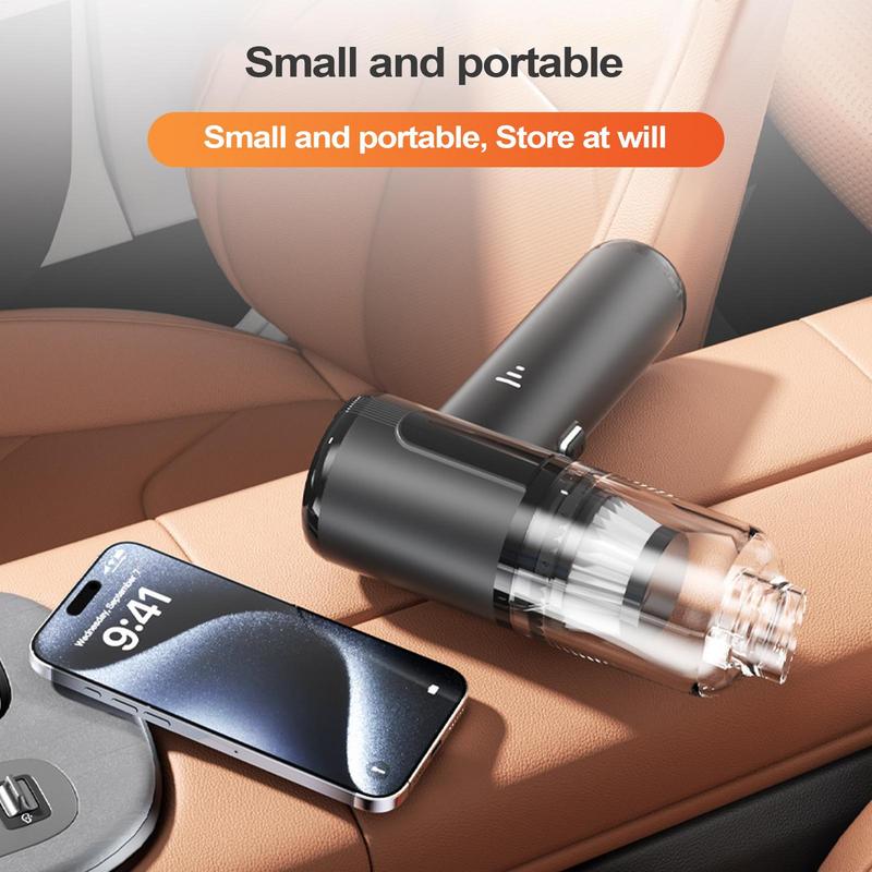 Portable Wireless Vacuum Cleaner DualUse For Home And Car 15000PA High Power Vacuum Cleaner Blow Suck Pump For Vehicle