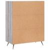 Sideboard Gray Sonoma 69.5 x 34 x 90 cm Particleboard