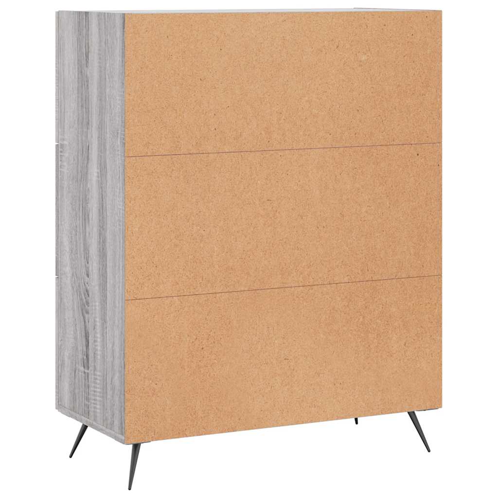 Sideboard Gray Sonoma 69.5 x 34 x 90 cm Particleboard