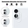 For iPhone 17 Camera Lens Protector WANLONFENG Full Coverage HD Clear Lens Film with Cleaning Cloth