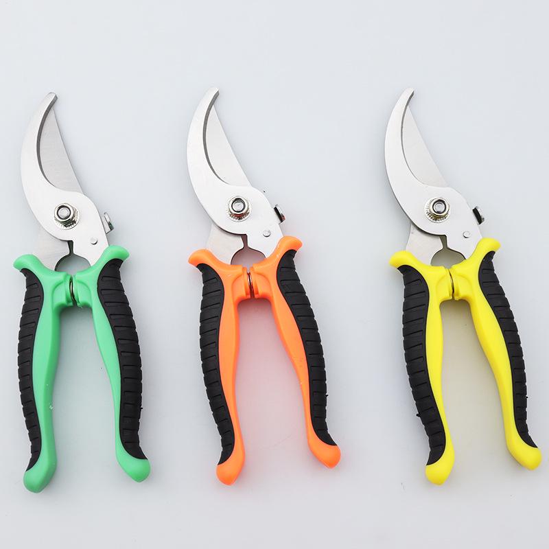 Stainless Steel Pruning Shears for Thick Branches, Floral Art, and Flowers