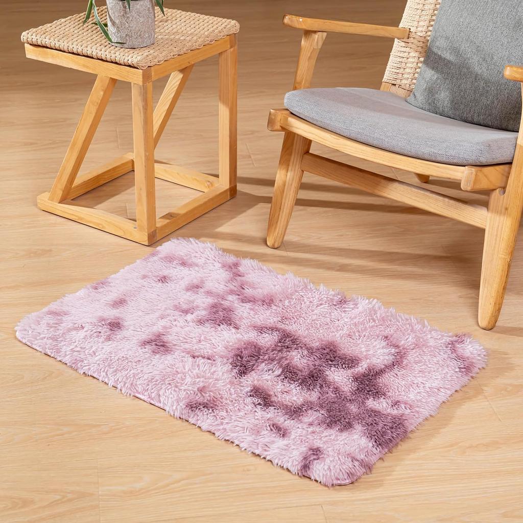 Silk Wool Bedside Rug Living Room Bedroom Baby Room Soft Home Decor Rug Washable Stain Resistant Floor Mat