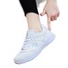 New leather waterproof autumn and winter sports shoes soft sole non-slip mother fitness dancing shoes