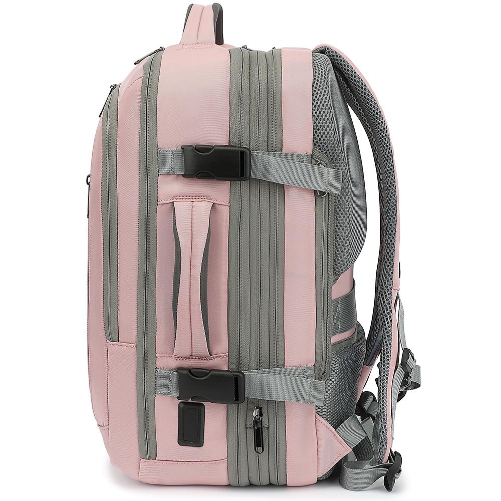 Eaqual To 18 Inch Suitcase 31 L Expandable Men Women Lover Backpack For 17/17.3 Inch Laptop, USB Charging,180° Open, Wet/Dry Bag
