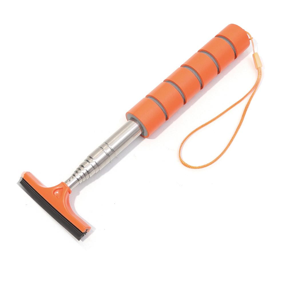 Telescopic Wiper Multi Functional Car Rearview Mirror Retractable Wipers Universal Car Center Console Screen Glass Cleaning Tool