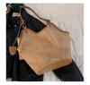 Sac cabas bandoulière grande capacité style rétro pour femme, collection automne/hiver 2025