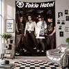 Wall TapestryTokio Hotel Art Hanging Cloth Decorative Background Cover for Room Decoration