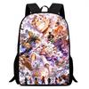 One Piece Mochila Escolar 15-Inch Large Capacity Durable Lightweight Adjustable Cartoon School Backpack Unisex For Kids Age 6-10