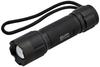 Waterproof LED Aluminum Flashlight, 400lm (Black/Battery-Powered), with Hand Strap (DOP-EP340)