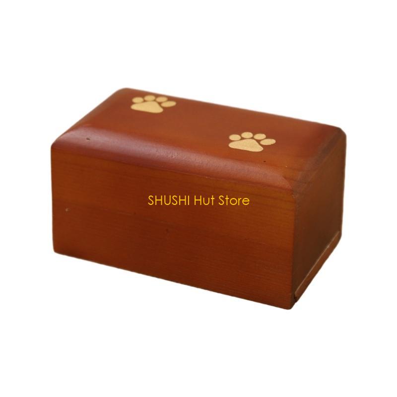 Pet Memorial Gifts Dog Urns with Paw Print for Deceased Dog Remembrancer Urn Sympathy Gift for Funeral D57B