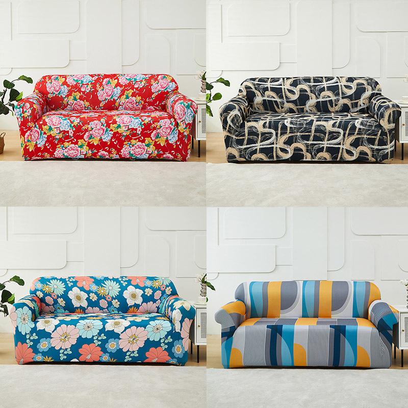 Elastic sofa cover all-inclusive old-fashioned armrest sofa cover tight hug non-slip + energy cover multi-function