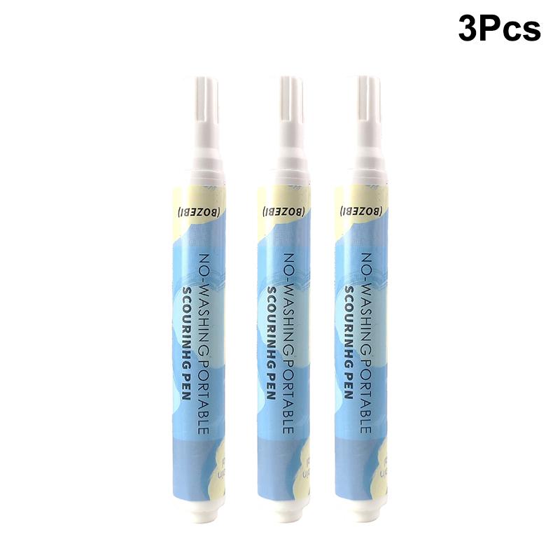 1/3/5 ks 10ml Odstraňovač skvrn v okamžiku Dekontaminační pero Čisticí kartáček na oblečení Přenosný Vhodný na cesty Funguje na skvrny od jídla a pití