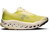 On Cloudsurfer Trail 2 Size Cm Women's Sneakers, Ivory/Lime, 25.0
