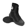 Men's High-Top Black Tactical Safety Boots - Non-Slip, Breathable, Durable for All Seasons Hiking