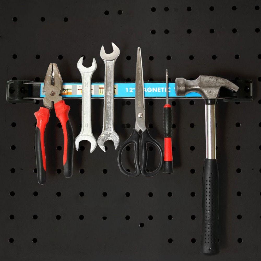 Strong Magnetic Space Efficient Holder Heavy Duty Metal Tool Holder Tool Storage Strip  Home Use