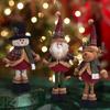 New Christmas Decoration with Scalable Santa Claus Snowman Deer Doll Display Window Decoration Christmas Gifts