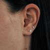 [925 silver] Deux.silver.216 / luz dew piercing (3 size)