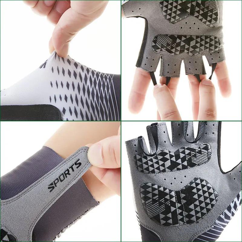 Cycling Gloves Half Full Fingers Bicycle Fingerless Summer MTB Cycl Glove Men Woman for Spotrs Gym Fitness Fishing Bike Training