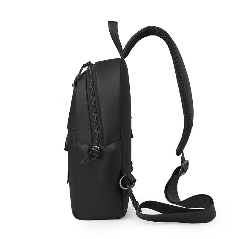 Повседневная водонепроницаемая мужская нагрудная сумка — фото 11