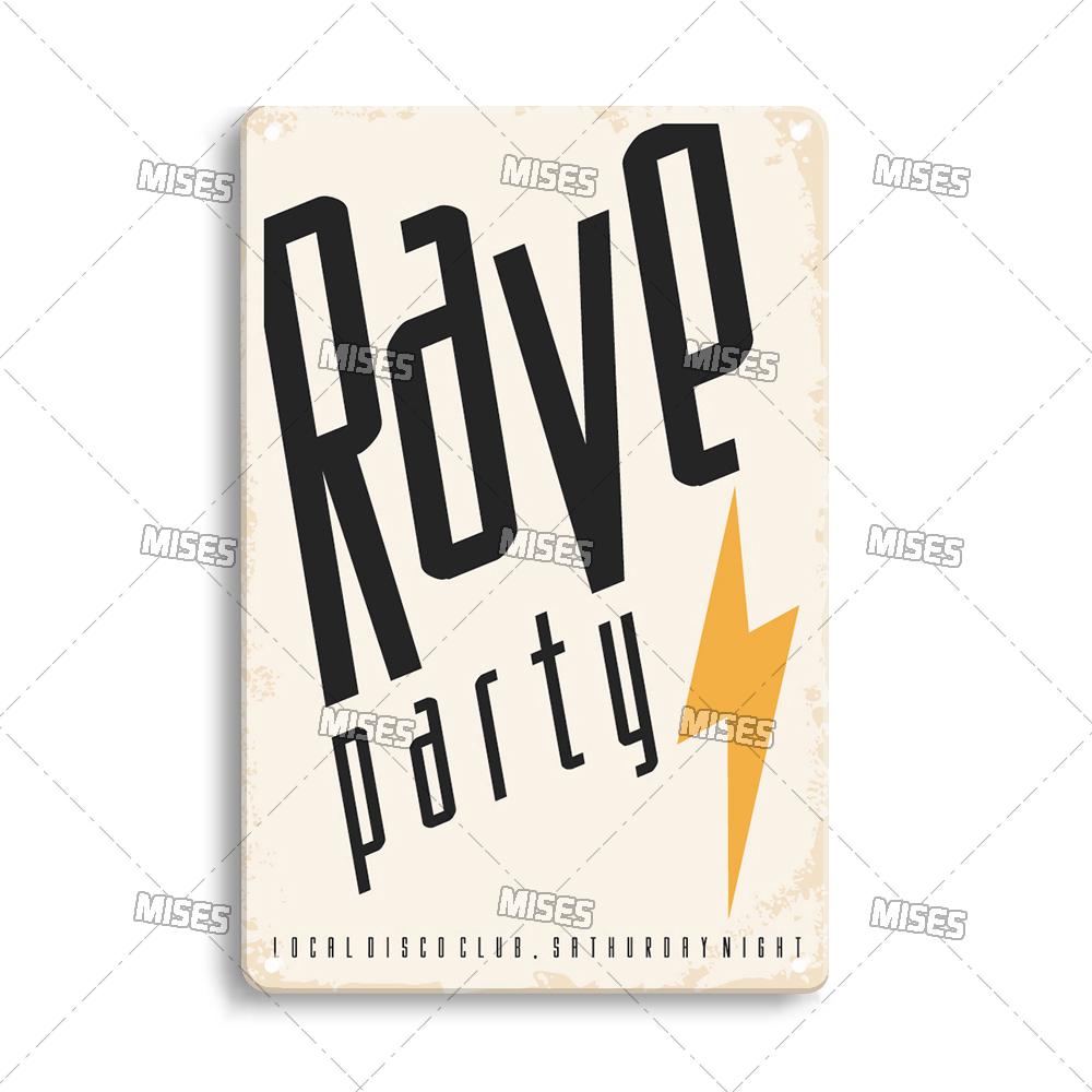DORA Tin Sign MISES Music Metal Plate Rock Metal Plaque Vintage Metal Poster Bar Club Home Decorative Plate Musical Instrument Metal Sign