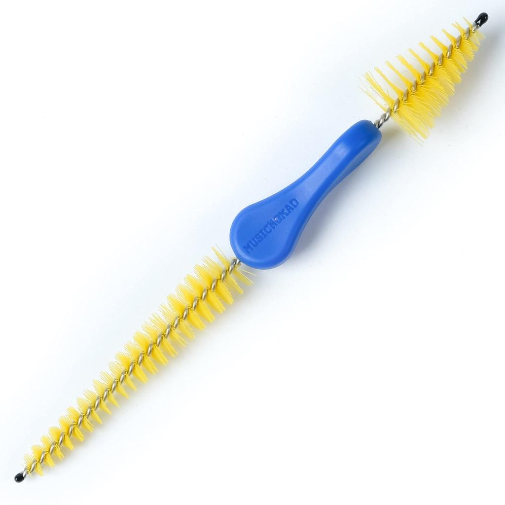 MUSIC NOMAD Mouthpiece Maintenance Brush MN760: 2-in-1 brush for the cup (which tends to get dirty easily) and throat.