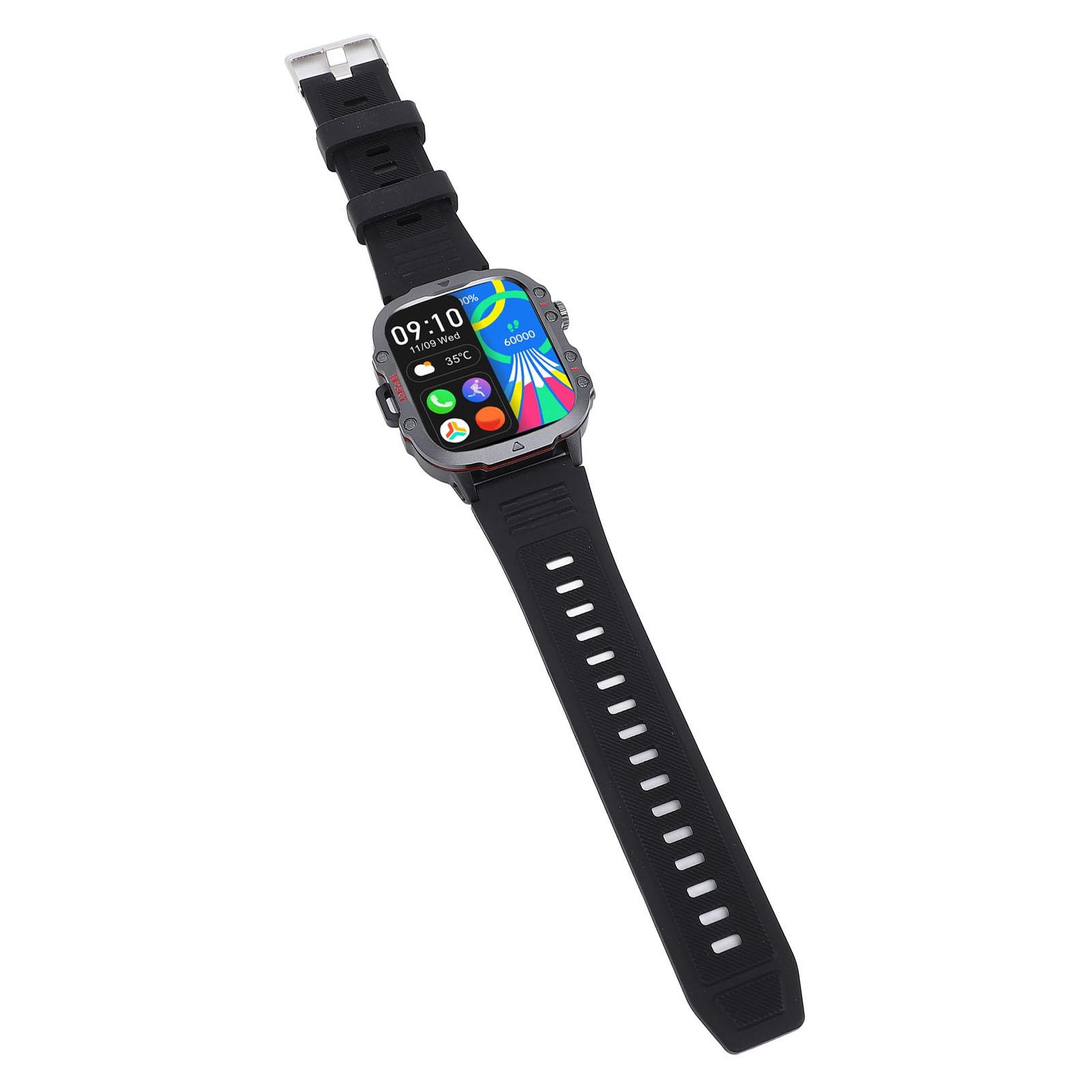 

30m Water Resistant Sport Watch with 1.96 Inch Full for for Sports