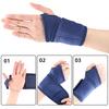 Wrist Ice Pack Wrap Reusable Gel Compression Support Flexible Hot And Cold Therapy Wrist Brace for Injuries