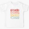 Eat Sleep Contra Bass Repeat Kids T-Shirt