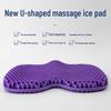 3D Style Honeycomb Gel Seat Cushion for Car, Sofa, and Student Chairs - Round Design