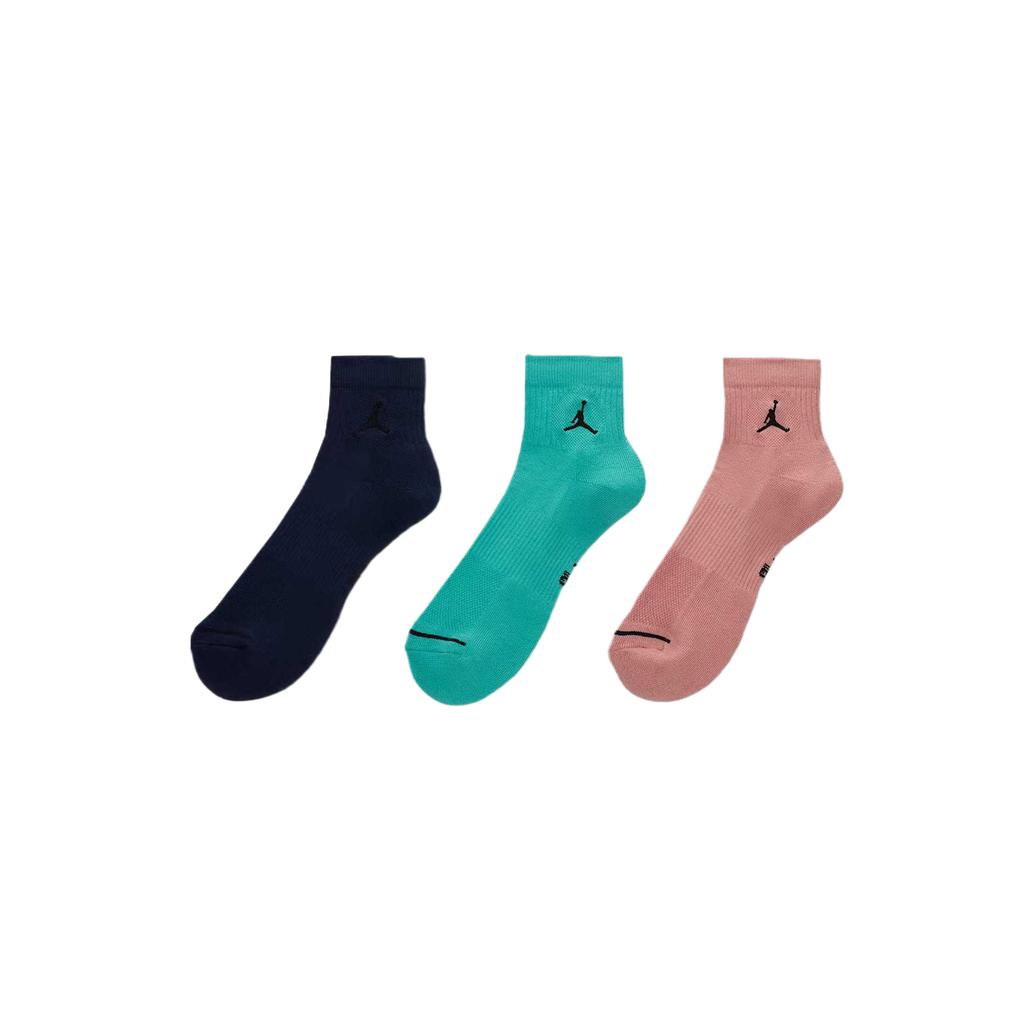 Jordan Crew Socks Unisex 3 Pack Multicolor DX9655-916