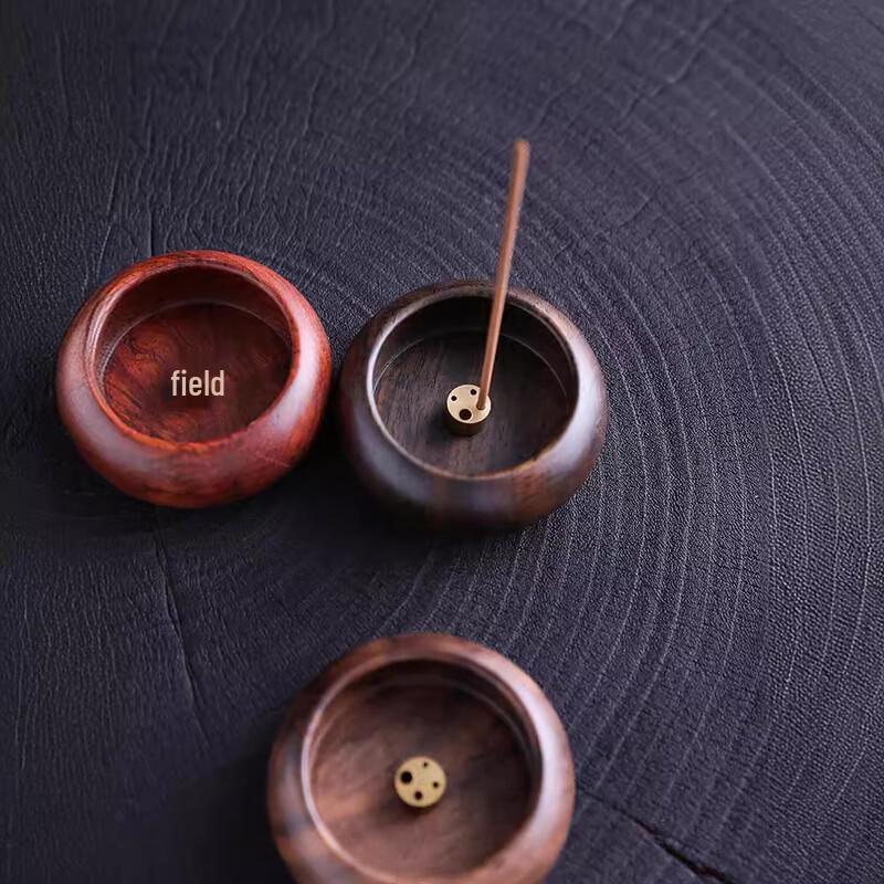 Walnut Wood Incense Holder