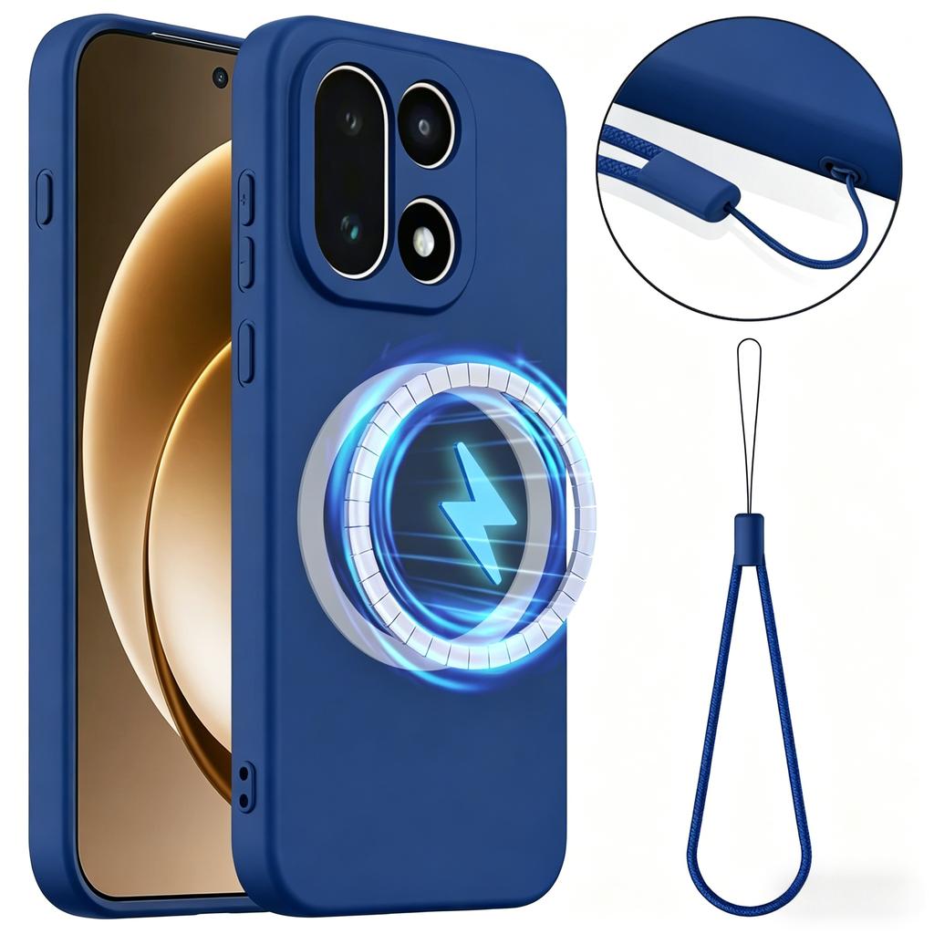 Liquid Silicone Skin Feel Case For One Plus 15 15T 15R 13 13T 13T ACE6 T Ultra Turbo6 6V Magnetic Wireless Armor Protect Cover