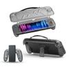 Game Control Case Fit for   2 Detachable Ergonomic Design Game Console PC Front TPU Back 360 degrees  Full Protective Case with Stand