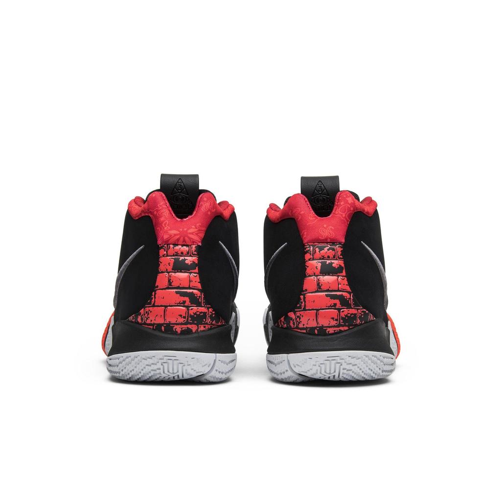 Nike Kyrie 4 EP '41 for the Ages' (Unisex) Black / Dark Grey Basketball Shoes 943807 005