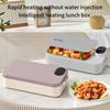 Insulated Food Container with Electric Heating System Stainless Steel Construction for Easy Cleaning and Durability