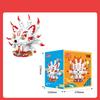 Jaki Building Blocks National Trend Toys Nine-Tailed Fox Zodiac Model Assembly Ornaments Children'S Educational Toys Gifts