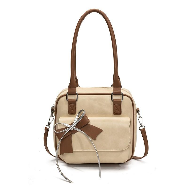 

High-quality Commuting Armpit Bag Female Korean Large-capacity Out-of-street Shoulder Hand Carry бежевий