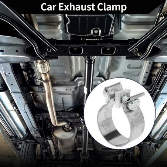 

Exhaust Pipe Clamp Exhaust Muffler Tube Joint for Car Stainless Steel 224 30mm