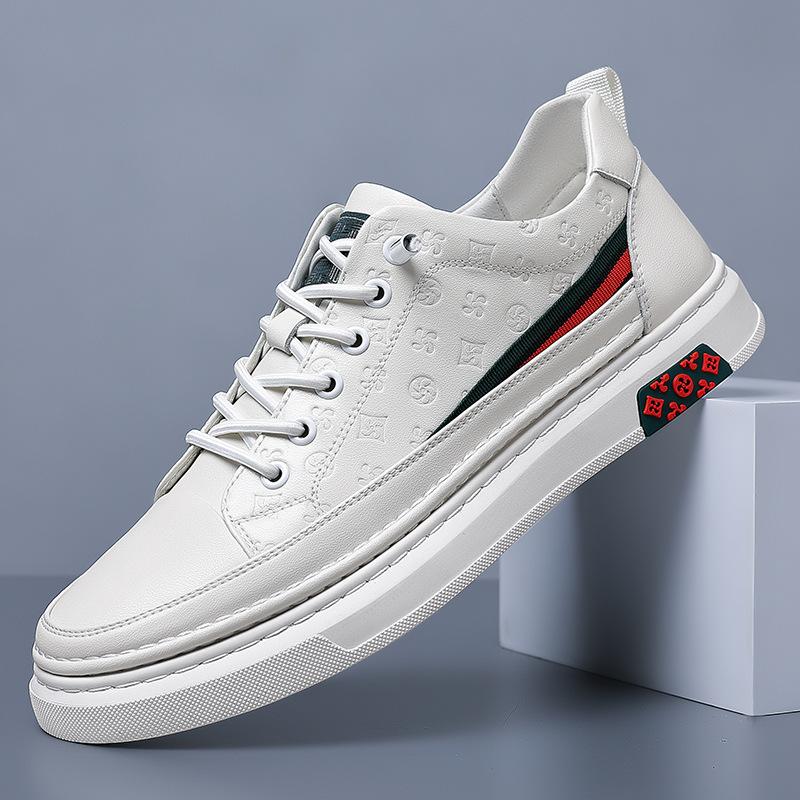 Autumn new sports shoes men's trendy shoes casual little white shoes men's board shoes youth 2025