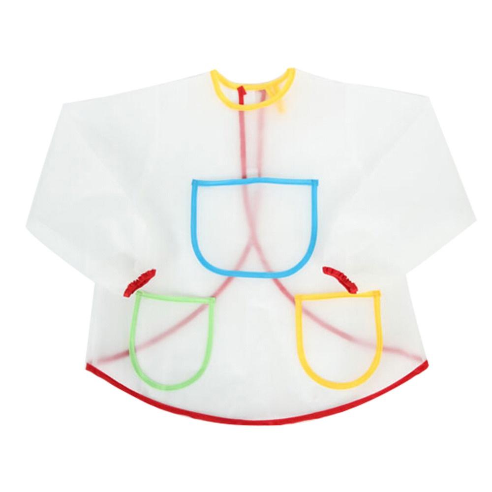 New Waterproof Anti-Wear Apron Painting Drawing Coat for Children Costume Crafts DIY Paint Antifouling Ap