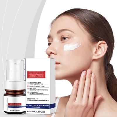 Serumcreme, Serum zum Aufhellen und Entfernen von Sommersprossen, Sommersprossencreme, dunkler Entferner für das Gesicht