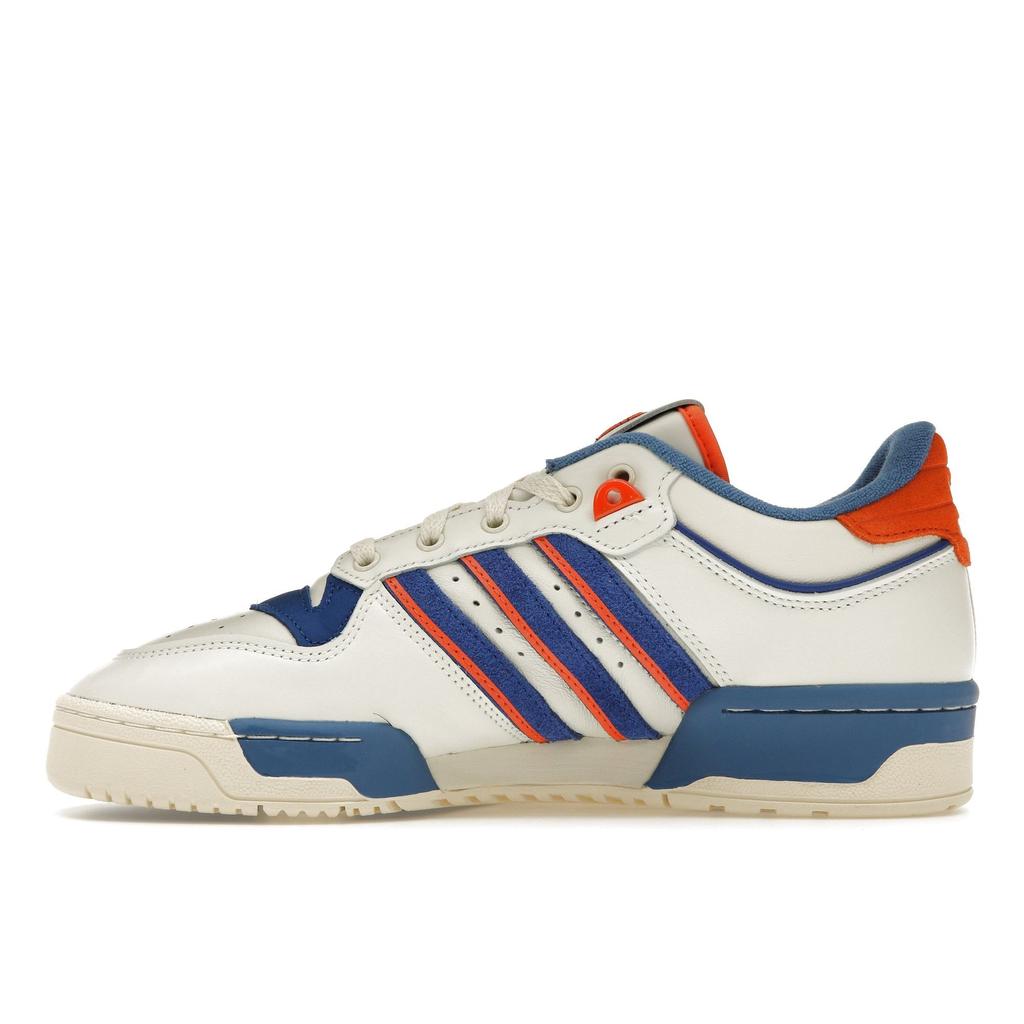 Adidas Rivalry Low 86 NYC - White Unisex Sneakers White-Tint Royal-Blue Orange ID4781