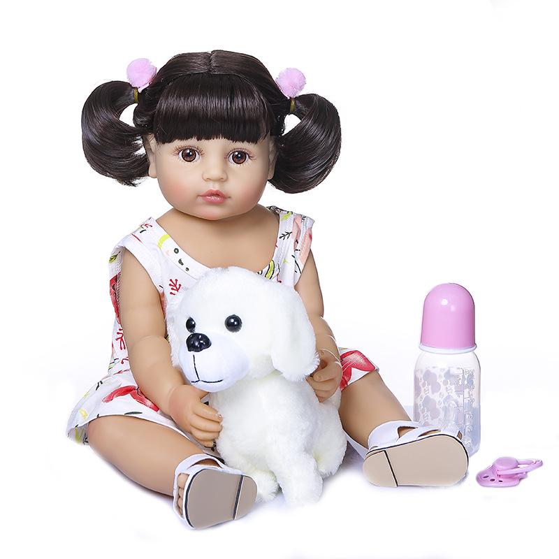 NPK Genuine 55CM Waterproof Full Silicone Reborn Baby Doll