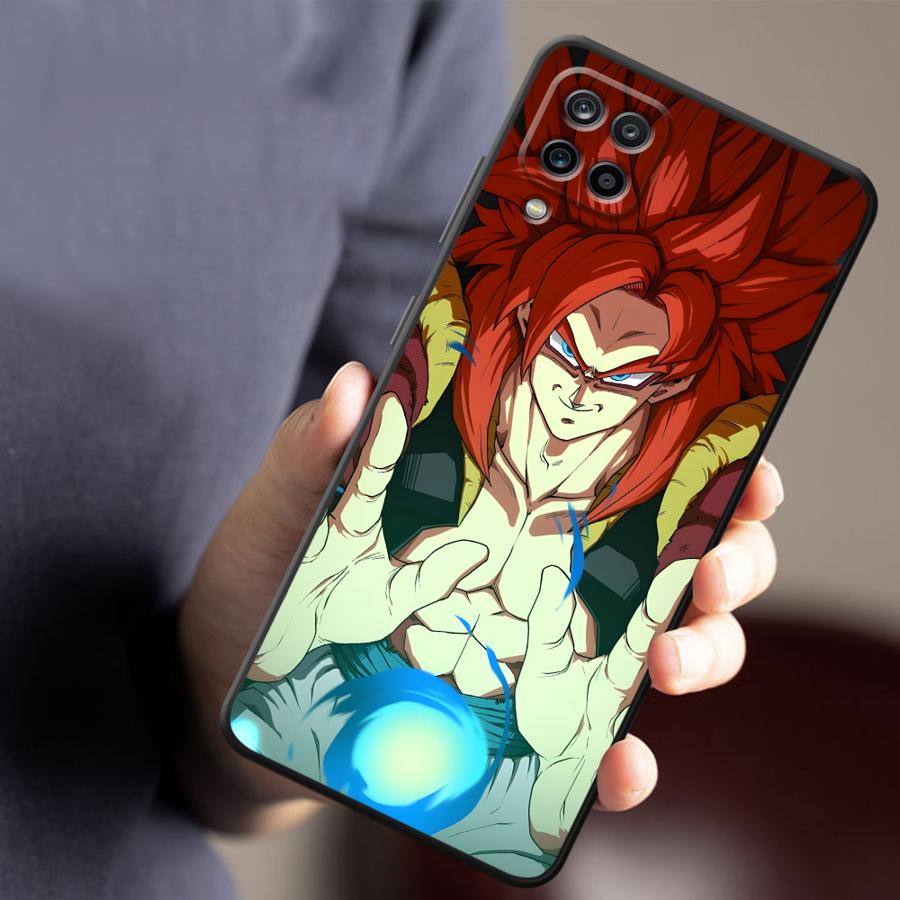 Dragon Ball Vegeta Art Case for Samsung Galaxy A05 A03 A20 A13 A10 A12 A06 A40 A16 A04 A70 A30 A15 A50 Black Soft Phone Cover